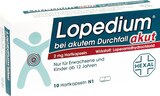 Lopedium akut bei akutem Durchfall Angebot in Röthenbach b Dippoldiswalde Lopedium akut bei akutem Durchfall im aktuellen Prospekt bei mea - meine apotheke in Röthenbach b Dippoldiswalde