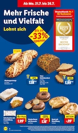 Brot im Lidl Prospekt Brot im Lidl Prospekt "LIDL LOHNT SICH" auf Seite 4