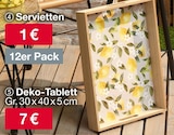 Woolworth Großbeuthen - Deko-Tablett Angebot im Prospekt Deko-Tablett bei Woolworth im Großbeuthen Prospekt für 7,00 €