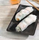 Rouleaux de printemps crevettes ou saumon ou poulet en promo chez U Express Strasbourg à 3,69 €