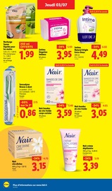 Epilation Angebote im Prospekt "Champions de la fraicheur !" von Lidl Epilation Angebote im Prospekt "Champions de la fraicheur !" von Lidl auf Seite 22