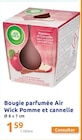 Bougie parfumée Pomme et cannelle - AIR WICK en promo chez Action Gennevilliers à 1,59 €