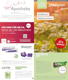 LINDA Premiumapotheke Prospekt für Gräfelfing mit 3 Seiten LINDA Premiumapotheke Prospekt für Gräfelfing: "Aktuelle Angebote", 3 Seiten, 01.09.2025 - 30.09.2025