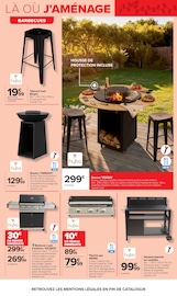 Promos Tabouret dans le catalogue "JARDIN, LÀ OÙ LA VIE SE CULTIVE" de Carrefour Tabouret en promo dans le catalogue Carrefour à la page 27
