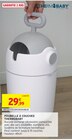 Poubelle à couches - Thermobaby - Intermarché Hyper à Bergerac Poubelle à couches - Thermobaby en promo chez Intermarché Hyper Bergerac à 29,99 €