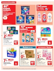 Promos Lessive dans le catalogue "FÊTONS PÂQUES" de Auchan Supermarché Lessive en promo dans le catalogue Auchan Supermarché à la page 26