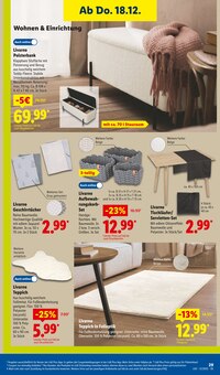 Teppich im aktuellen Lidl Prospekt (Salzgitter) Teppich im Lidl Prospekt "LIDL LOHNT SICH" mit 73 Seiten (Salzgitter)