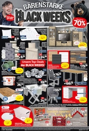 Aktueller ROLLER Prospekt mit Schreibtisch, "BÄRENSTARKE BLACK WEEKS", Seite 2