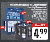 Oppacher Mineralquellen, Bad Liebenwerda oder Rennsteig Mineralwasser für 4,99 € bei EDEKA im Angebot Oppacher Mineralquellen, Bad Liebenwerda oder Rennsteig Mineralwasser im aktuellen EDEKA Prospekt