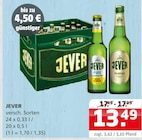 Aktuelle Jever Angebote bei Getränke Quelle Weydringer in Hannover Aktuelles Jever Angebot bei Getränke Quelle Weydringer in Hannover ab 13,49 €