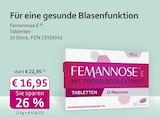 mea - meine apotheke - Femannose E Angebot im Prospekt Femannose E bei mea - meine apotheke im Prospekt "" für 16,95 €