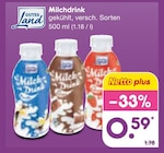 Milchdrink im Netto Marken-Discount Prospekt Milchdrink von Gutes Land im aktuellen Netto Marken-Discount Prospekt für 0,59 €