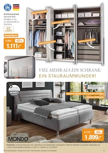 Kleiderschrank im aktuellen Opti-Wohnwelt Prospekt (Bremerhaven) Kleiderschrank im Opti-Wohnwelt Prospekt "AKTUELLE ANGEBOT" mit 26 Seiten (Bremerhaven)