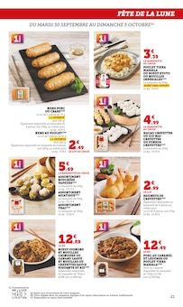 Promo Nouilles Chinoises dans le catalogue Super U du moment à la page 21