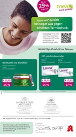 mea - meine apotheke Apotheken Prospekt der aktuellen Woche mit 4 Seiten, gültig von 01.02.2026 bis 28.02.2026, in Gundelfingen und Umgebung Aktueller mea - meine apotheke Apotheken Prospekt in Gundelfingen und Umgebung, "Unsere Februar-Angebote" mit 4 Seiten, 01.02.2026 - 28.02.2026