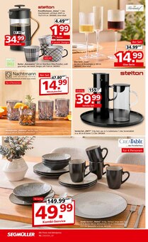 Tafel-Set im Segmüller Prospekt "Segmüller Wohnen Spezial" mit 24 Seiten (Frankfurt (Main))