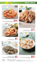 Promos Langoustines dans le catalogue "LES PRIX BAS spécial Pâques" de Hyper U Langoustines en promo dans le catalogue Hyper U à la page 5