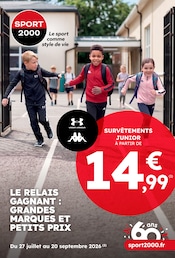 Vêtements en promo dans le catalogue Sport 2000 à la page 1