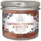 Tartinable bio poivrons & noisettes - Le Mas d'Alice en promo chez Intermarché Tartinable bio poivrons & noisettes - Le Mas d'Alice dans le catalogue Intermarché