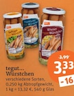 Geflügel Würstchen von tegut... im aktuellen tegut Prospekt für 3,33 €