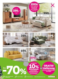 Sofa im mömax Prospekt "Summer SALE FINALE" mit 8 Seiten (Karlsruhe)