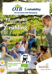 OTB GmbH Prospekt Fit und mobil durch den Frühling mit 6 Seiten