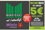 BONIDO 50 € Einkauf bei Marktkauf im Blomberg Prospekt für 5,00 €