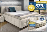 Aktuelle Bett Angebote bei BRAUN Möbel-Center in Reutlingen Aktuelles Bettgestell Angebot bei BRAUN Möbel-Center in Reutlingen ab 579,00 €