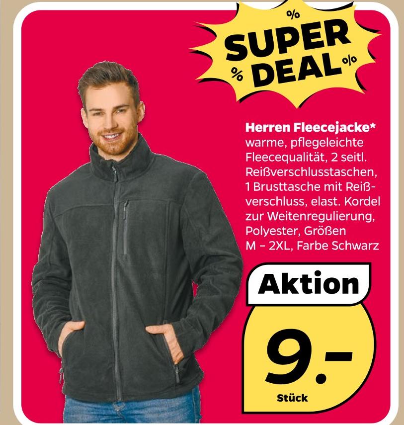 Herren Fleecejacke