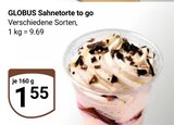 Sahnertorte to go im Angebot bei GLOBUS in Erlangen Sahnertorte to go Angebote von GLOBUS bei GLOBUS Erlangen für 1,55 €