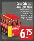 Coca-Cola im Angebot bei E center in Rheinberg Coca-Cola Angebote von Coca-Cola bei E center Rheinberg für 6,75 €