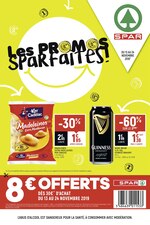 Catalogue Spar "Les promos Sparfaites !", 4 pages, à Calas, 13/11/2019 - 24/11/2019 Prospectus Spar "Les promos Sparfaites !", 4 pages, à Calas, 13/11/2019 - 24/11/2019