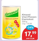 Vital-Pflanzen-Eiweisskost von Almased im aktuellen budni Prospekt