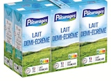 Lait uht demi-écrémé briques - PATURAGES en promo chez Intermarché Nantes à 4,80 €