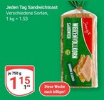 Aktuelle Toaster Angebote bei GLOBUS in Jena Aktuelles Weizenvollkorn Sandwich Angebot bei GLOBUS in Jena ab 1,15 €