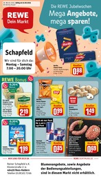 REWE Prospekt "Dein Markt" für Rees, 26 Seiten, 22.09.2025 - 27.09.2025