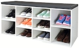 Schuhregal mit Sitzkissen Angebote bei Wreesmann Freiberg für 44,99 €