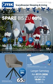 JYSK Prospekt der aktuellen Woche, gültig von 18.10.2026 bis 28.11.2026 Aktueller JYSK Prospekt "Großartige skandinavische Weihnachtsangebote - SPARE BIS ZU 60%" mit 25 Seiten