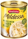 Mildessa Mildes Weinsauerkraut oder Sauerkraut von Hengstenberg im aktuellen REWE Prospekt für 1,49 €