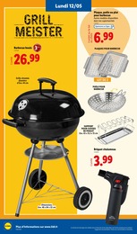 Prix et réduction Chalumeau dans le prospectus Lidl en cours Offre Chalumeau dans le catalogue Lidl du moment à la page 56