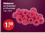 V-Markt Bobingen - Himbeeren Angebot im Prospekt Himbeeren bei V-Markt im Bobingen Prospekt für 1,59 €