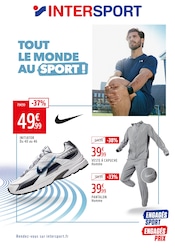 Chaussures Angebote im Prospekt "TOUT LE MONDE AU SPORT !" von Intersport auf Seite 1