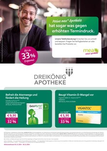 Aktueller mea - meine apotheke Prospekt