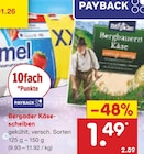 Käsescheiben Angebote von Bergader bei Netto Marken-Discount Ahlen für 1,49 €