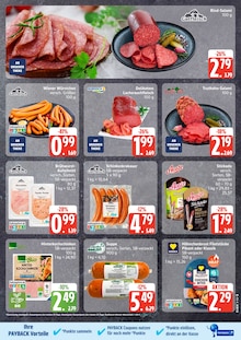 Wurst im EDEKA Prospekt "Top Angebote" mit 29 Seiten (Rostock)