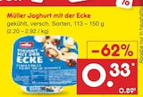 Joghurt mit der Ecke Angebot in Drasdo Joghurt mit der Ecke im aktuellen Prospekt bei Netto Marken-Discount in Drasdo