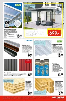 Arbeitsplatten Angebot im Hellweg Prospekt, gültig von 09.03.2026 bis 14.03.2026 Arbeitsplatten Angebot im aktuellen Hellweg Prospekt auf Seite 13