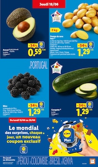 Catalogue Lidl, 18/06/2026 - 24/06/2026, L'ÉTÉ IMBATTABLE, 60 pages Prospectus Lidl en cours, "L'ÉTÉ IMBATTABLE", 60 pages