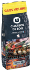 Charbon de bois gros volume 50l - U - Hyper U à Alès Charbon de bois gros volume 50l - U en promo chez Hyper U Alès à 14,99 €