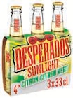 Sunlight 4° - Desperados en promo chez Super U Troyes à 2,57 €